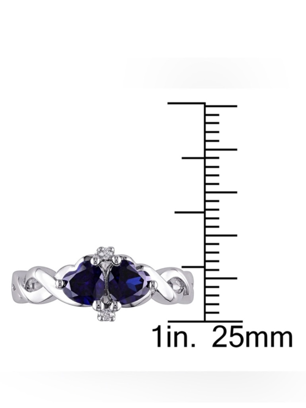 🕊️🕊️Zales Heart Infinity Ring - Picture 4 of 7
